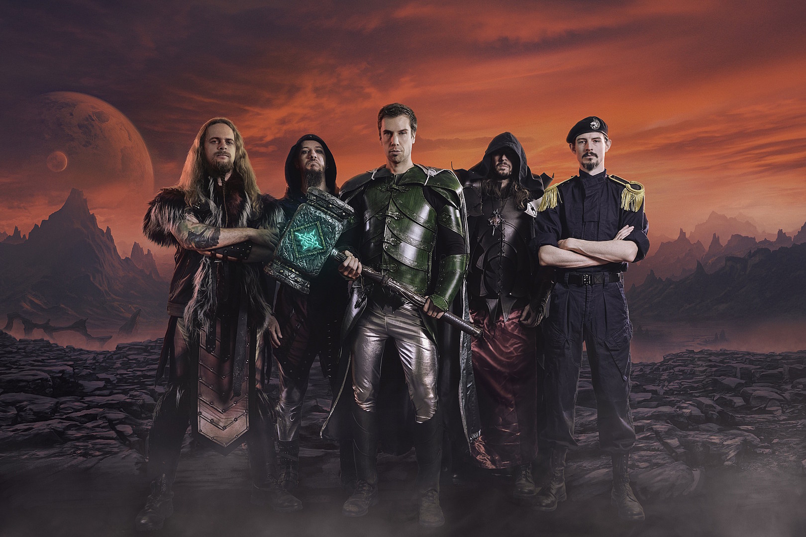 Лирик видео от GLORYHAMMER